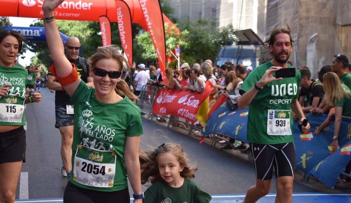 Una imagen de la llegada de la Carrera de la Guardia Civil | soycorredor.es
