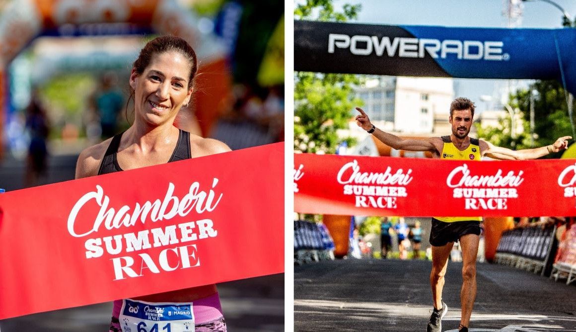 Borja Aragoneses y Eva Nieto triunfan en una Chamberí Summer Race de récord 