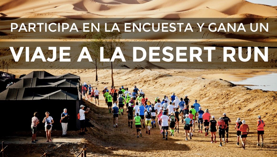 Cuéntanos cómo corres y gana un viaje a Desert Run
