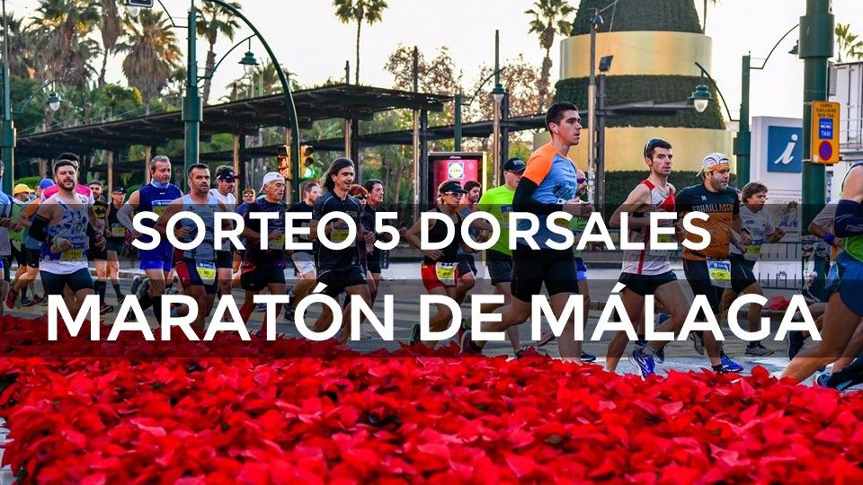 ¡Sorteamos 5 dorsales para la Zurich Maratón de Málaga 2019!