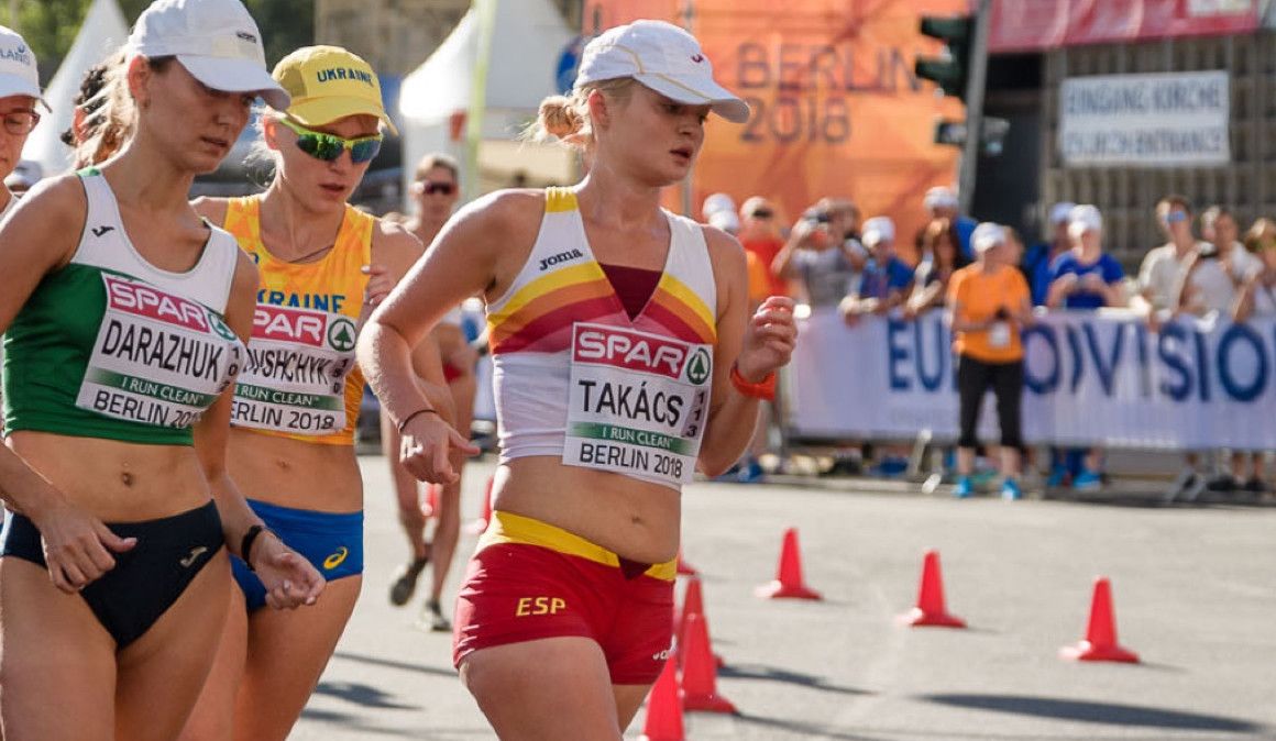 July Takacs durante el Campeonato de Europa de Berlín | Sportmedia
