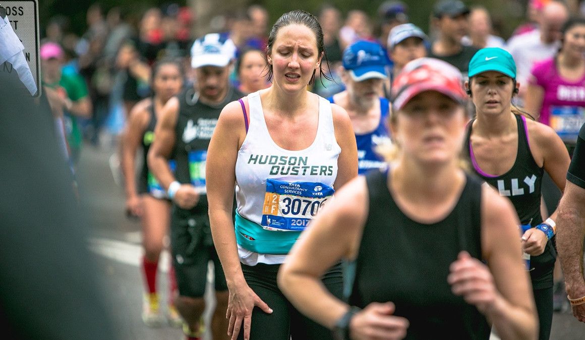 Una participante del Maratón de Nueva York | Jordi Anguera