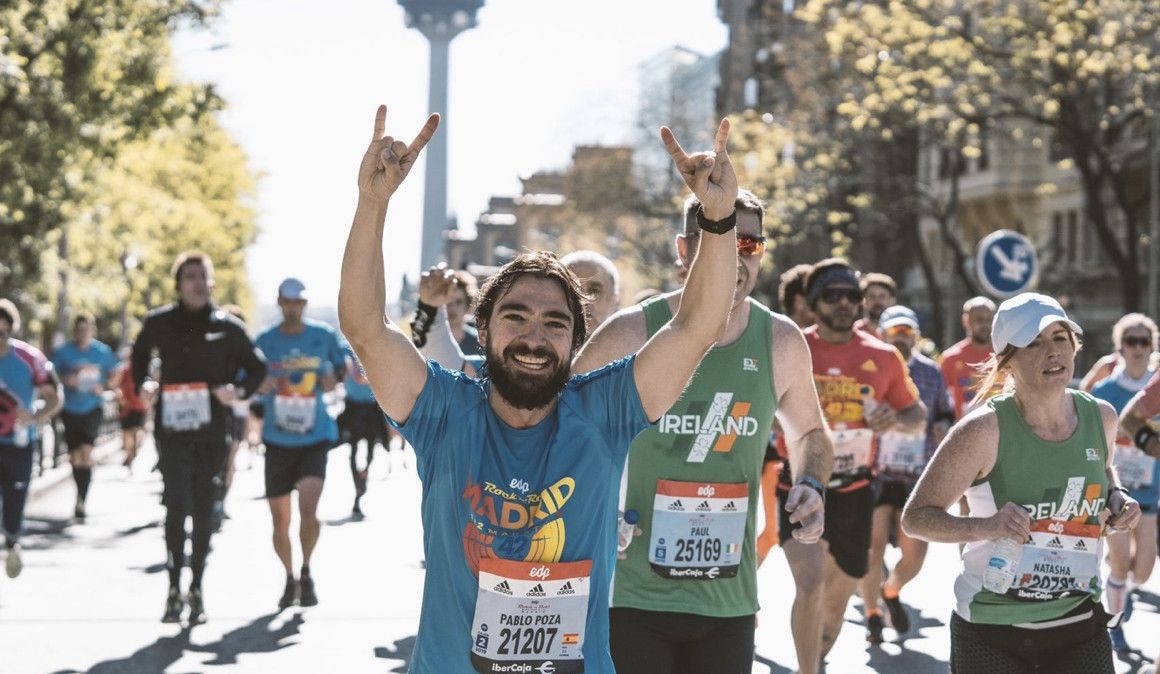 Un participante del EDP RnR Madrid Maratón de 2019 | Organización