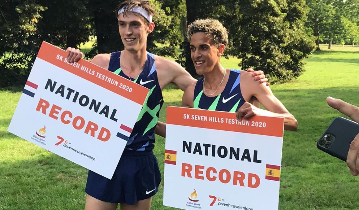 Nuevo récord de España de Ouassim Oumaiz en 5K