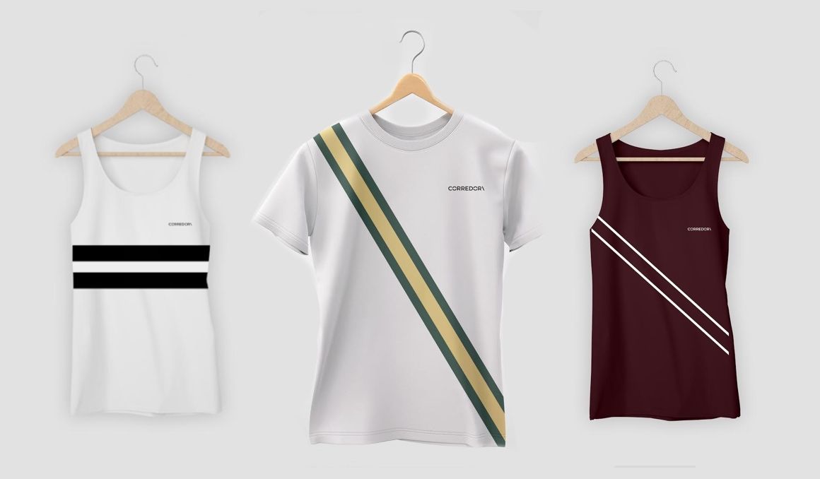 Así son las camisetas de CORREDOR\
