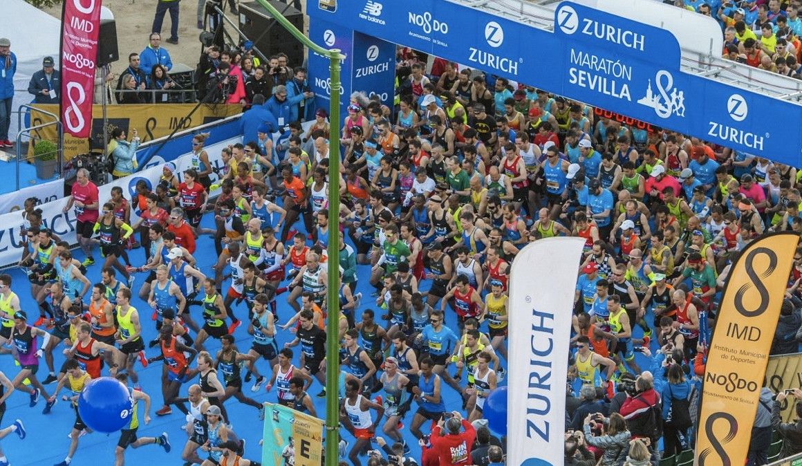 La salida del Zurich Maratón de Sevilla 2019 | soycorredor.es