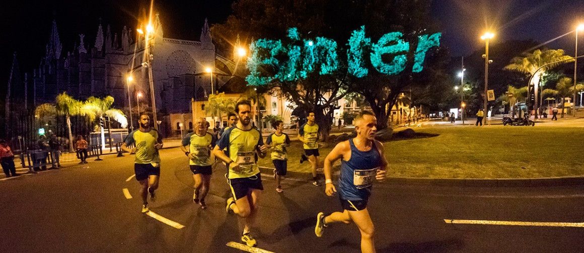 El estreno en Mallorca de la Binter NightRun 