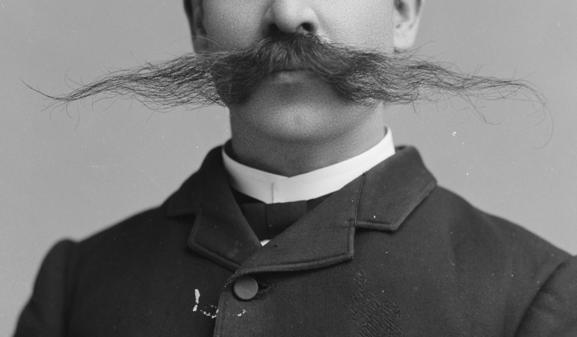 Viejos locos con bigote. Foto: Herbert E. French