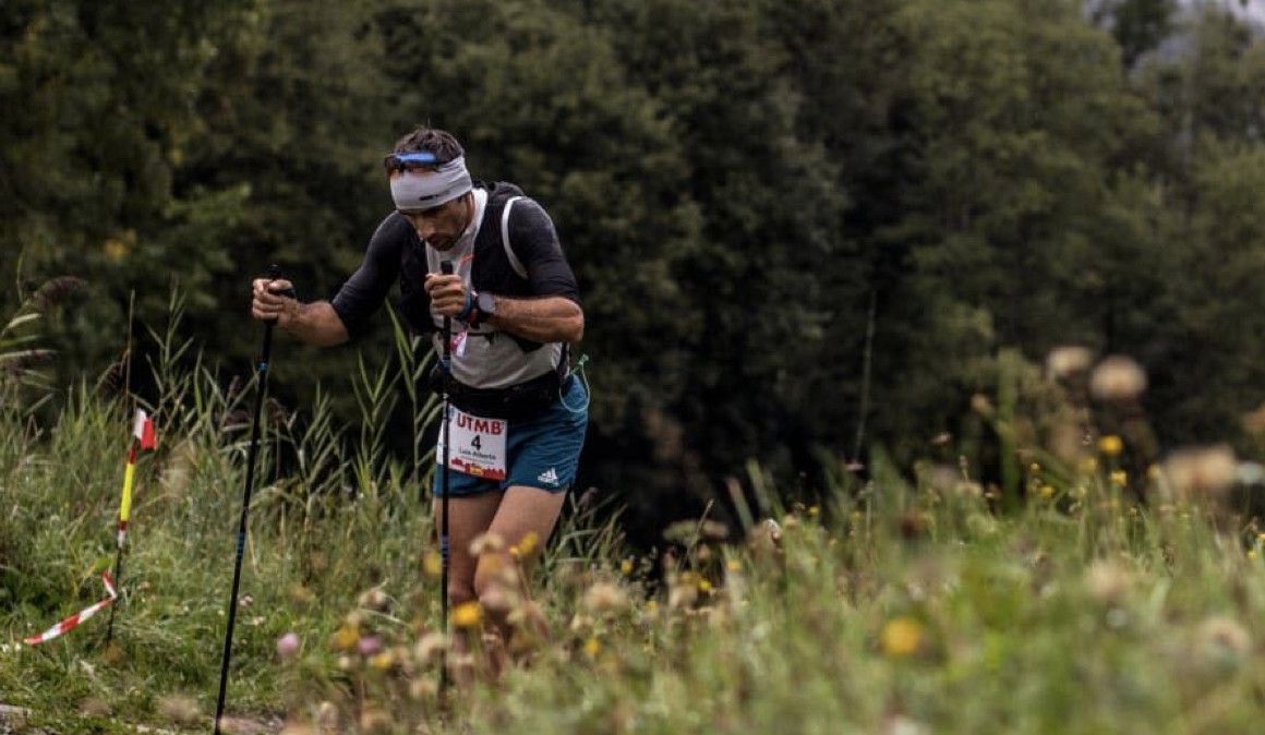 Luis Alberto Hernando en el UTMB de 2018 | trailrun.es
