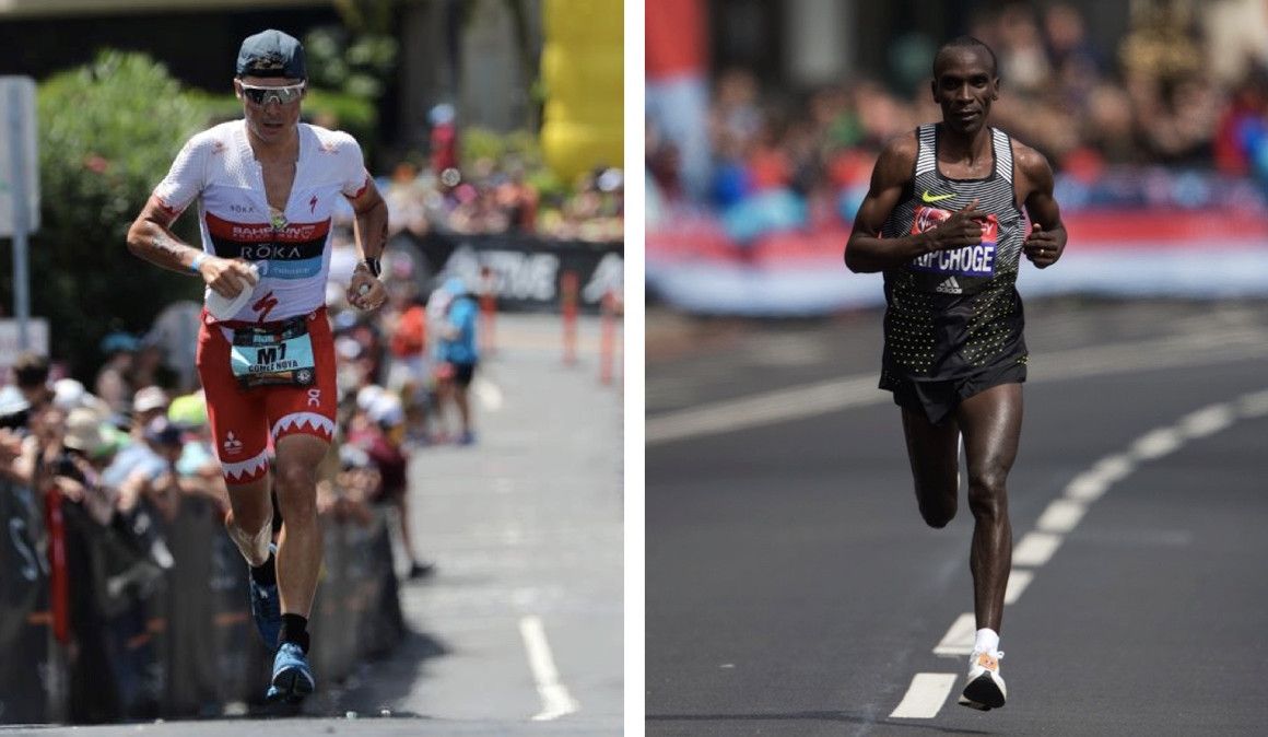 Javier Gómez Noya y Eliud Kipchoge, referentes del triatlón y el atletismo | soycorredor.es