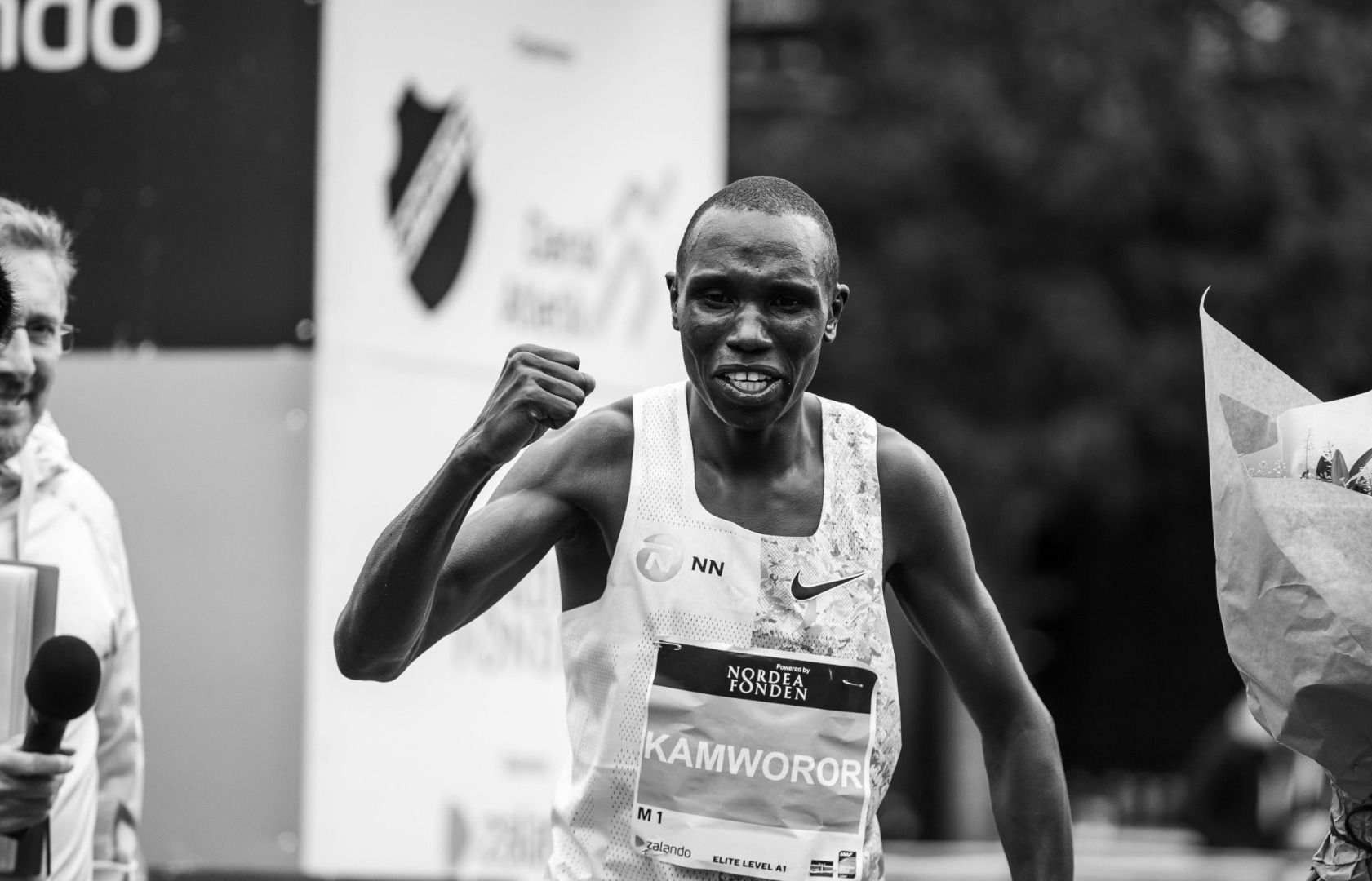 El récord del mundo de Geoffrey Kamworor en imágenes