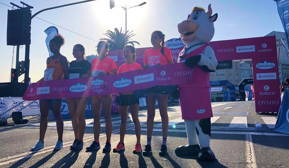 Las primeras clasificadas de la Carrera de la Mujer de A Coruña | soycorredor.es