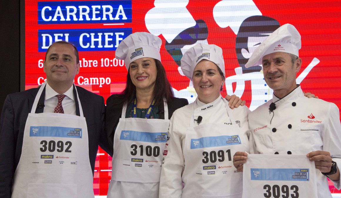 Martín Fiz correrá la Carrera del Chef vestido de cocinero