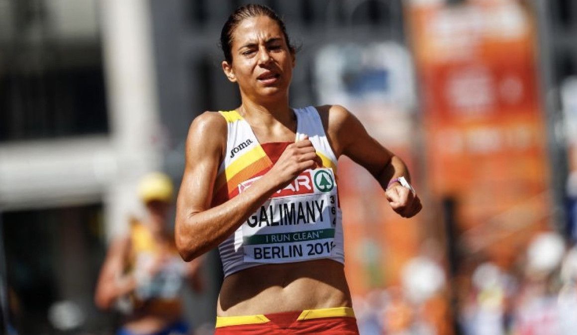 Marta Galimany en el Campeonato de Europa de Berlín 2019 | EFE