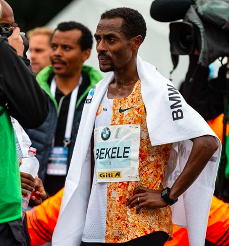 La victoria de Kenenisa Bekele en Berlín en imágenes