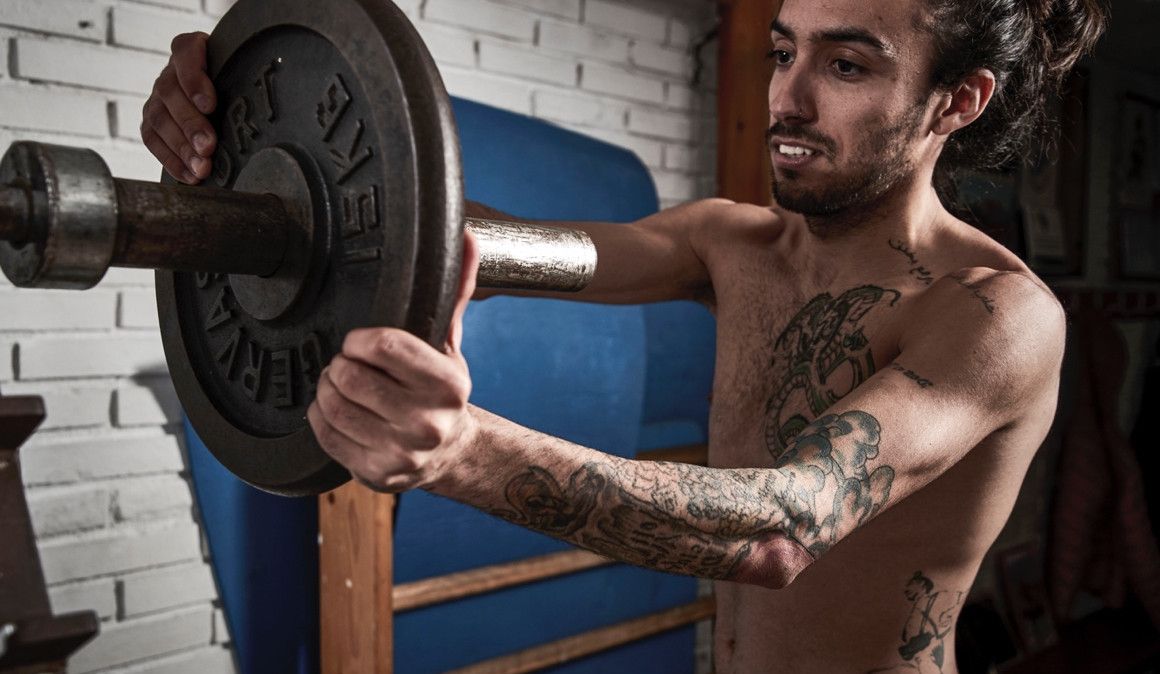 Fernando Carro durante un entrenamiento | Jaime de Diego