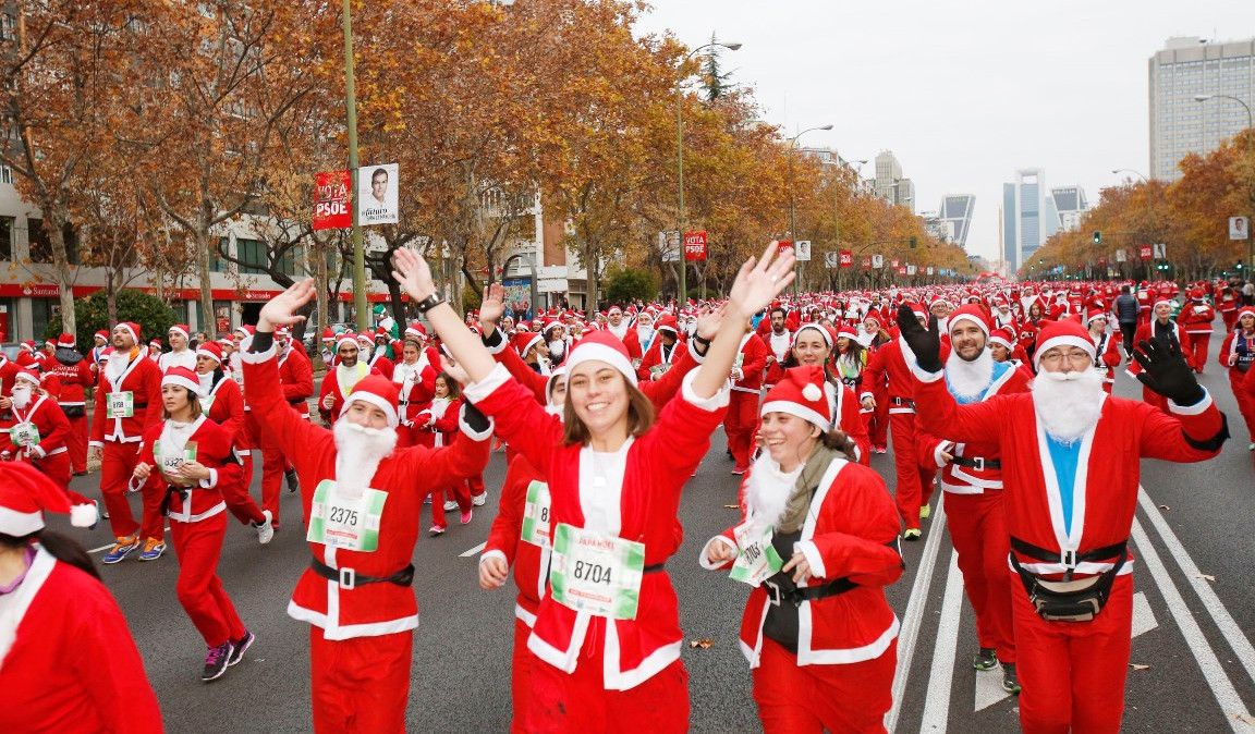 ¡La Carrera de Papa Noel se estrena en Barcelona!