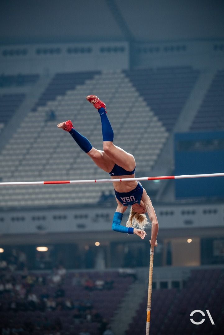 La montaña rusa de Sandi Morris en la pértiga de Doha
