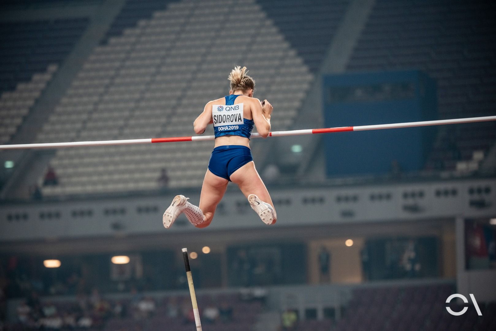 La montaña rusa de Sandi Morris en la pértiga de Doha