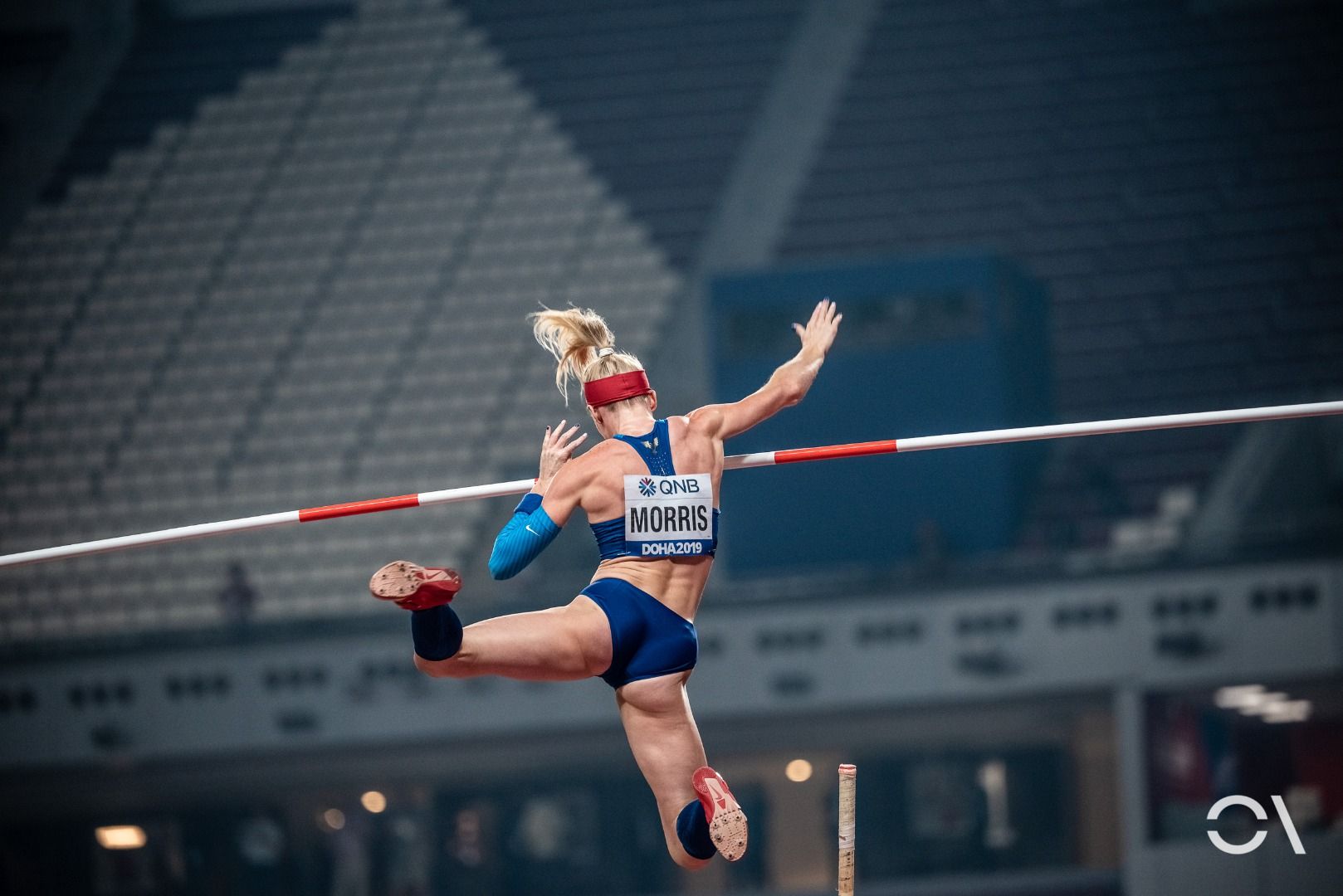 La montaña rusa de Sandi Morris en la pértiga de Doha