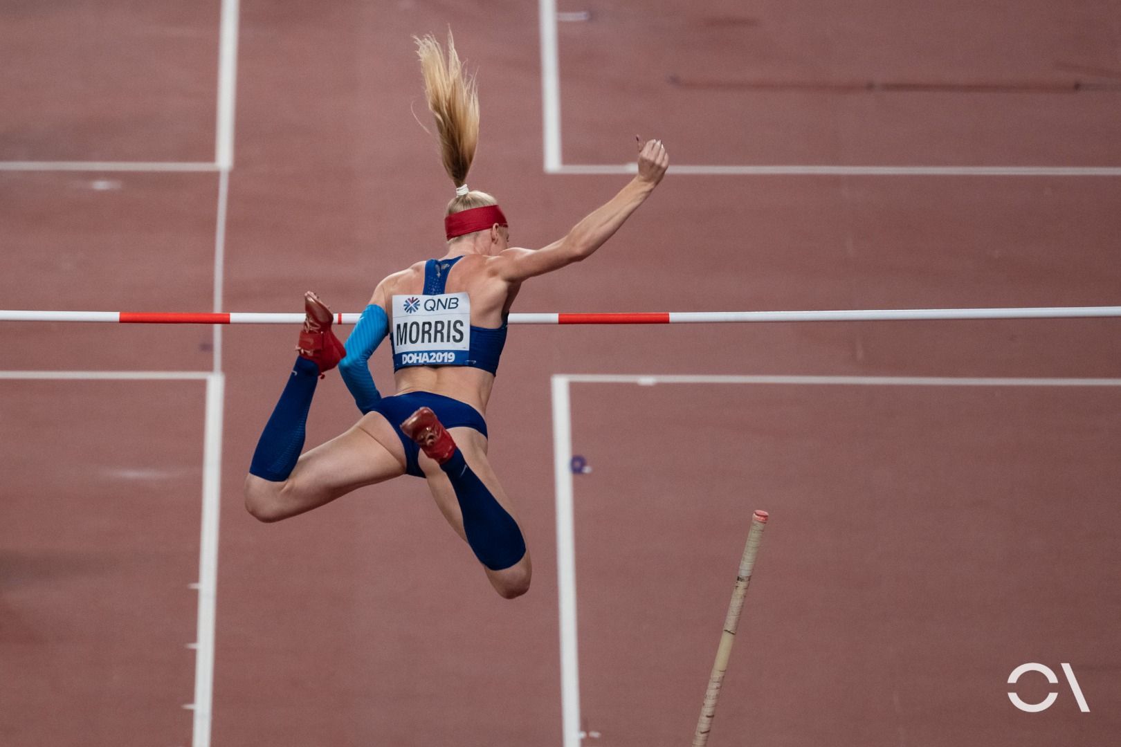 La montaña rusa de Sandi Morris en la pértiga de Doha