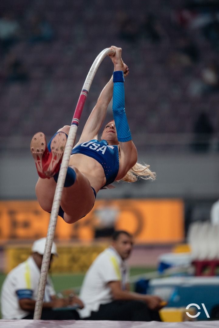 La montaña rusa de Sandi Morris en la pértiga de Doha