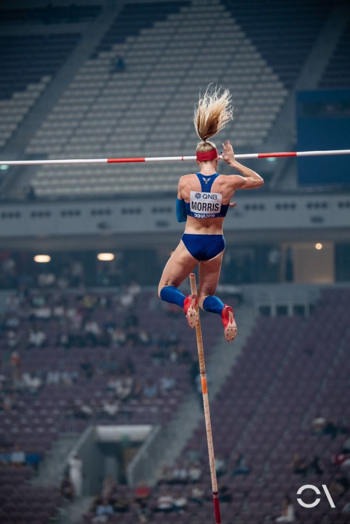 La montaña rusa de Sandi Morris en la pértiga de Doha