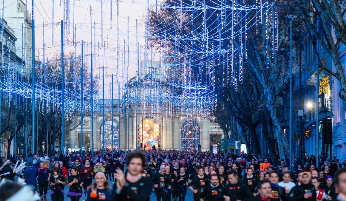 Una imagen de la San Silvestre Vallecana de 2018 | SSV