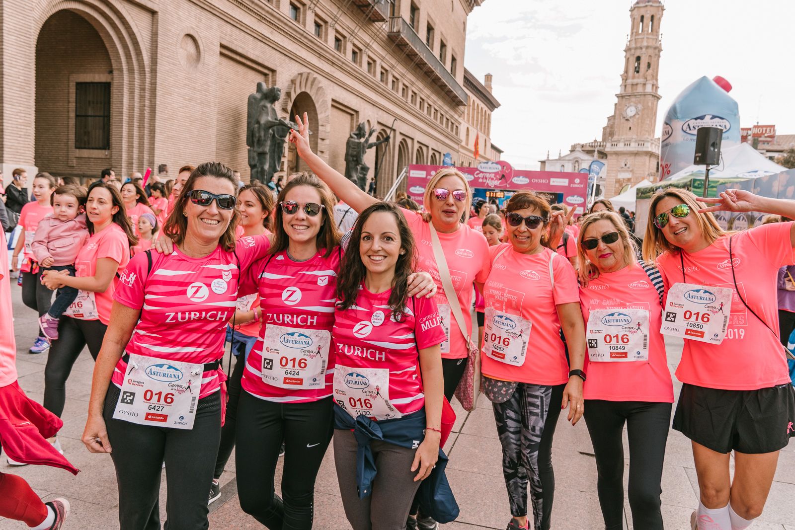 Ambiente post meta Carrera de la Mujer de Zaragoza (GALERÍA 1)