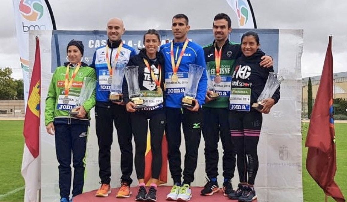Pódium del Campeonato de España de Maratón | soycorredor.es