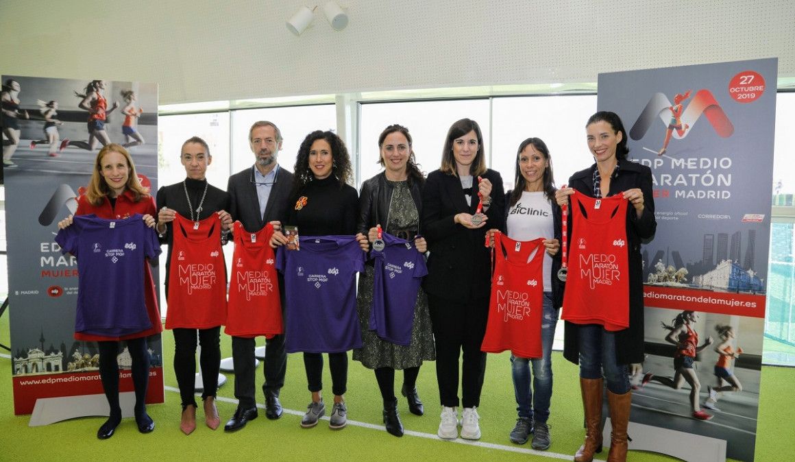 Hoy se ha presentado la cuarta edición del EDP Medio Maratón de la Mujer