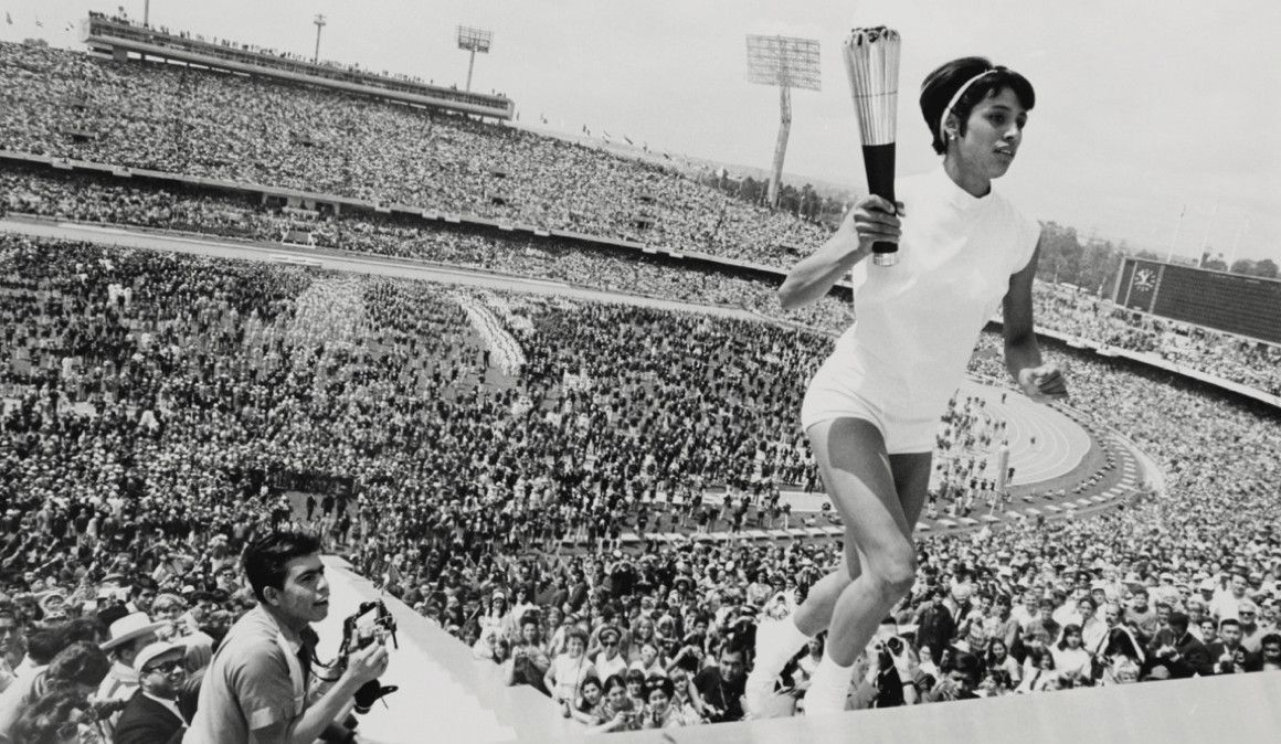 Enriqueta Basilio en los Juegos Olímpicos de México 1968 | Getty