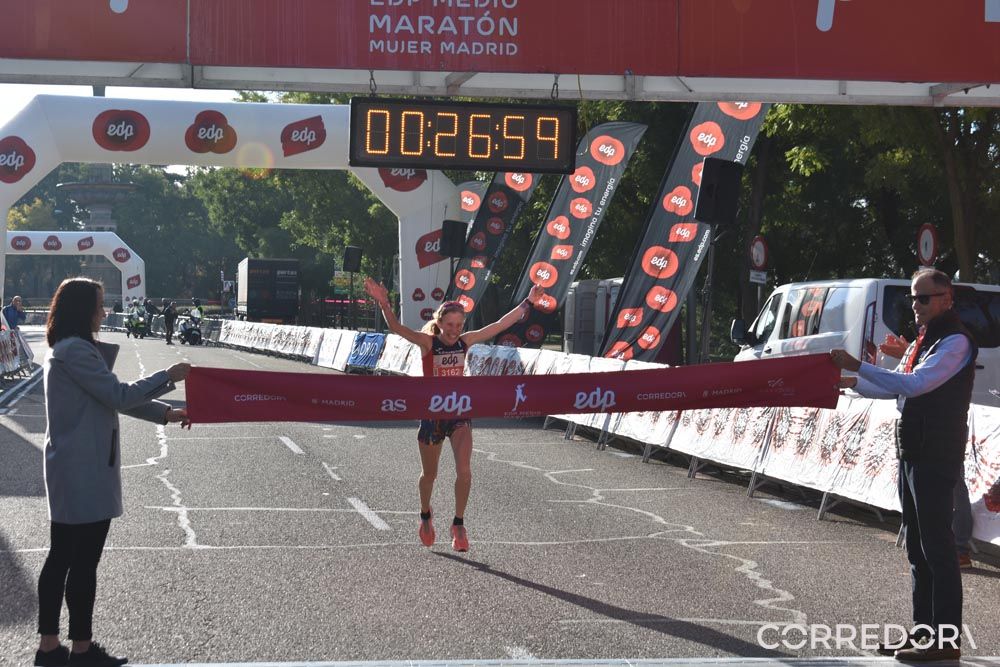 Media Maratón de la Mujer Meta 6K 1