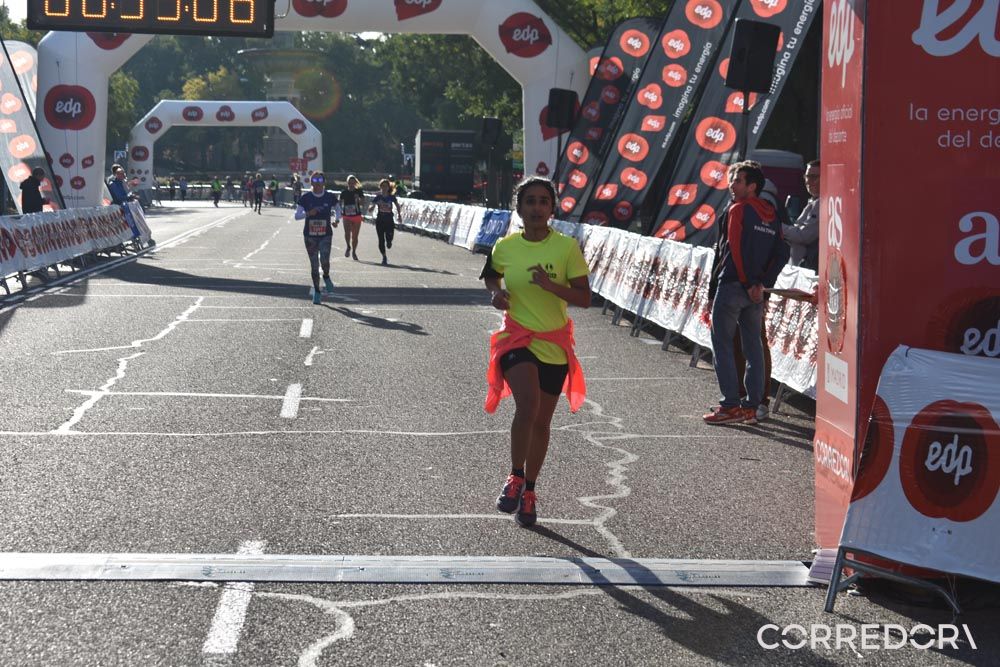 Media Maratón de la Mujer Meta 6K 2