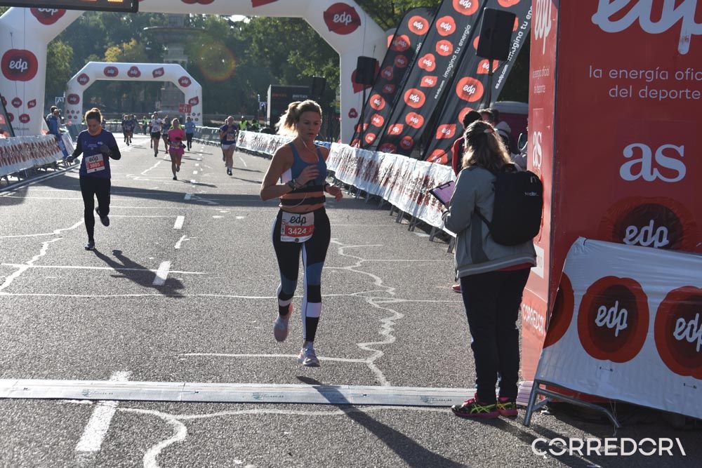 Media Maratón de la Mujer Meta 6K 2