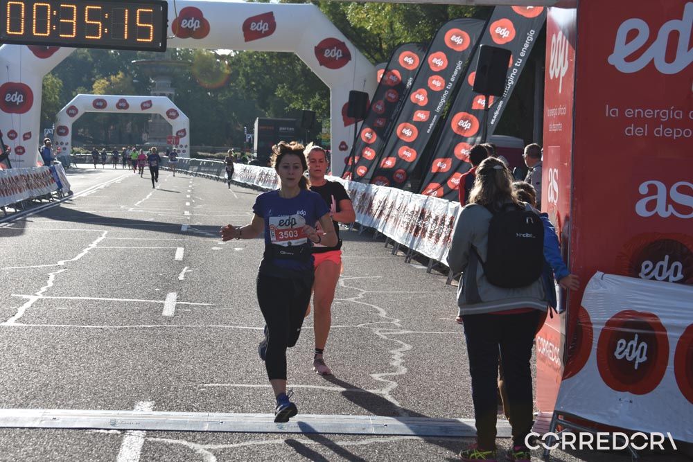 Media Maratón de la Mujer Meta 6K 2