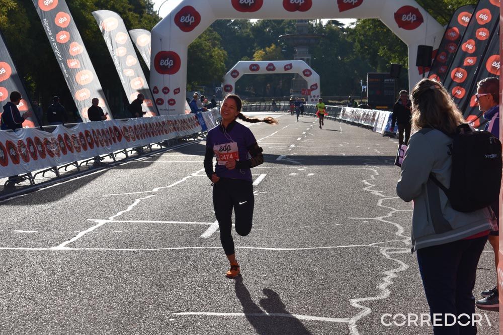 Media Maratón de la Mujer Meta 6K 2