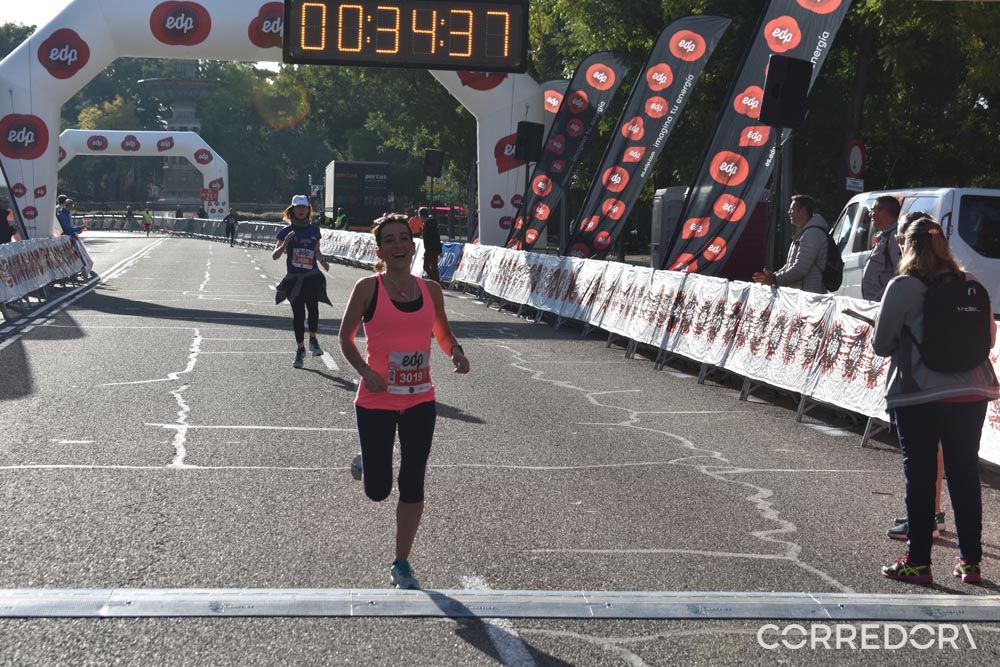 Media Maratón de la Mujer Meta 6K 2