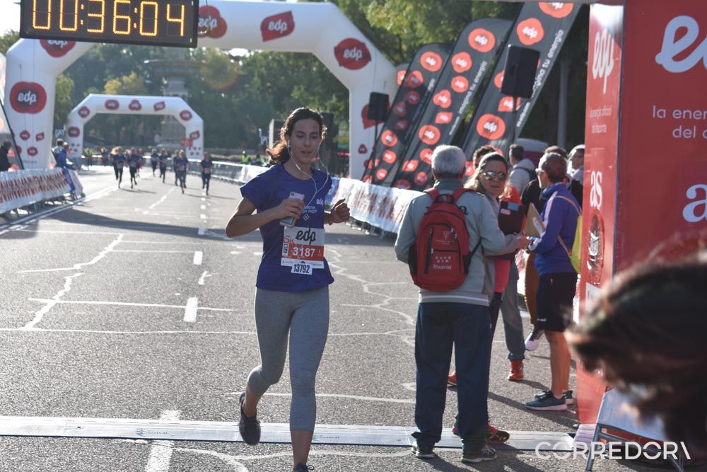 Media Maratón de la Mujer Meta 6K 2