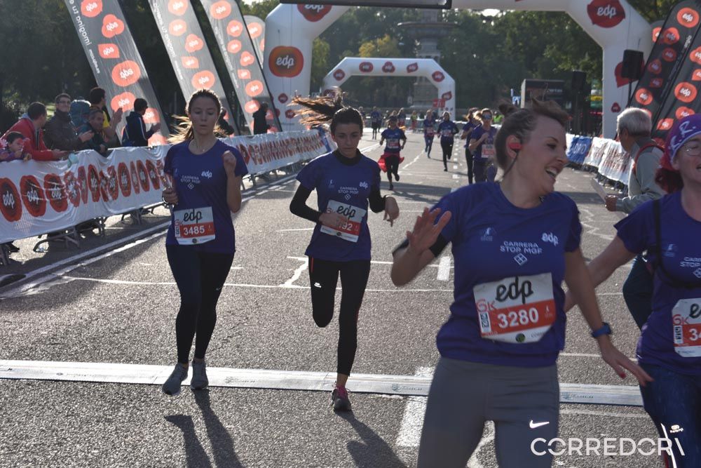 Media Maratón de la Mujer Meta 6K 2