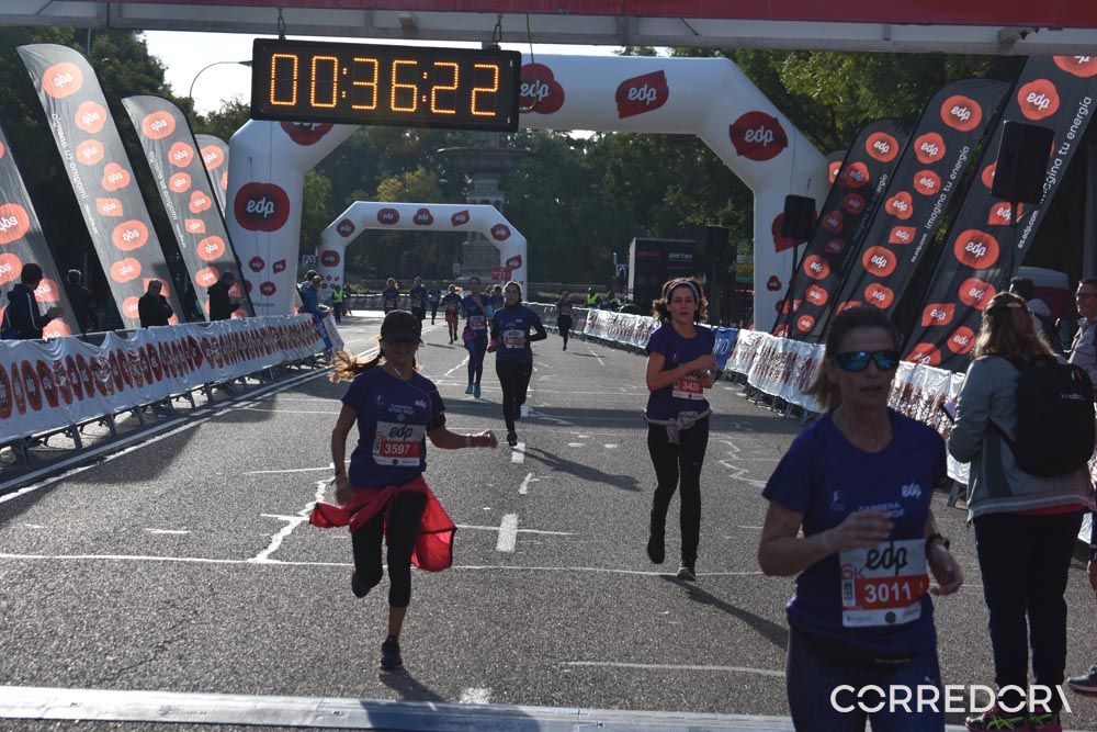 Media Maratón de la Mujer Meta 6K 2