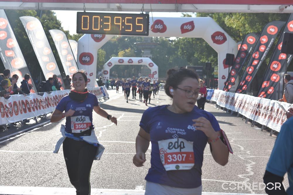 Media Maratón de la Mujer Meta 6K 6