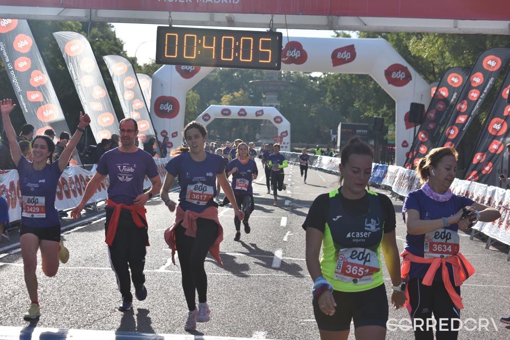 Media Maratón de la Mujer Meta 6K 6