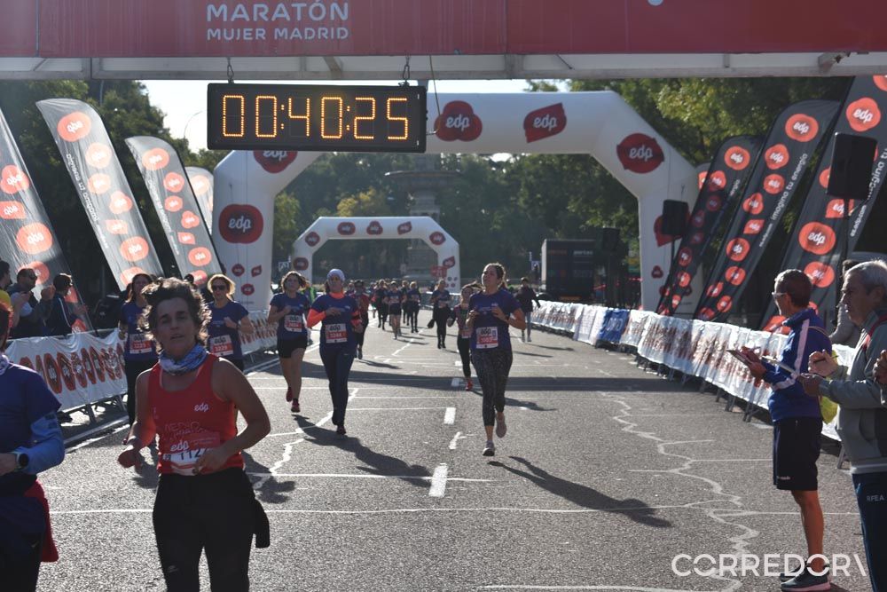 Media Maratón de la Mujer Meta 6K 6
