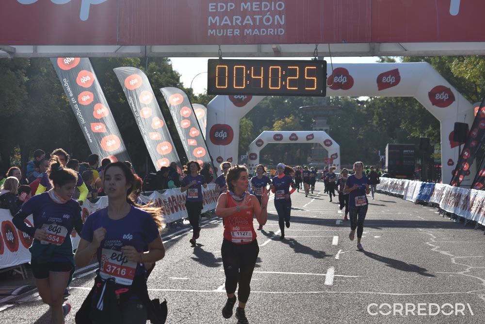 Media Maratón de la Mujer Meta 6K 6