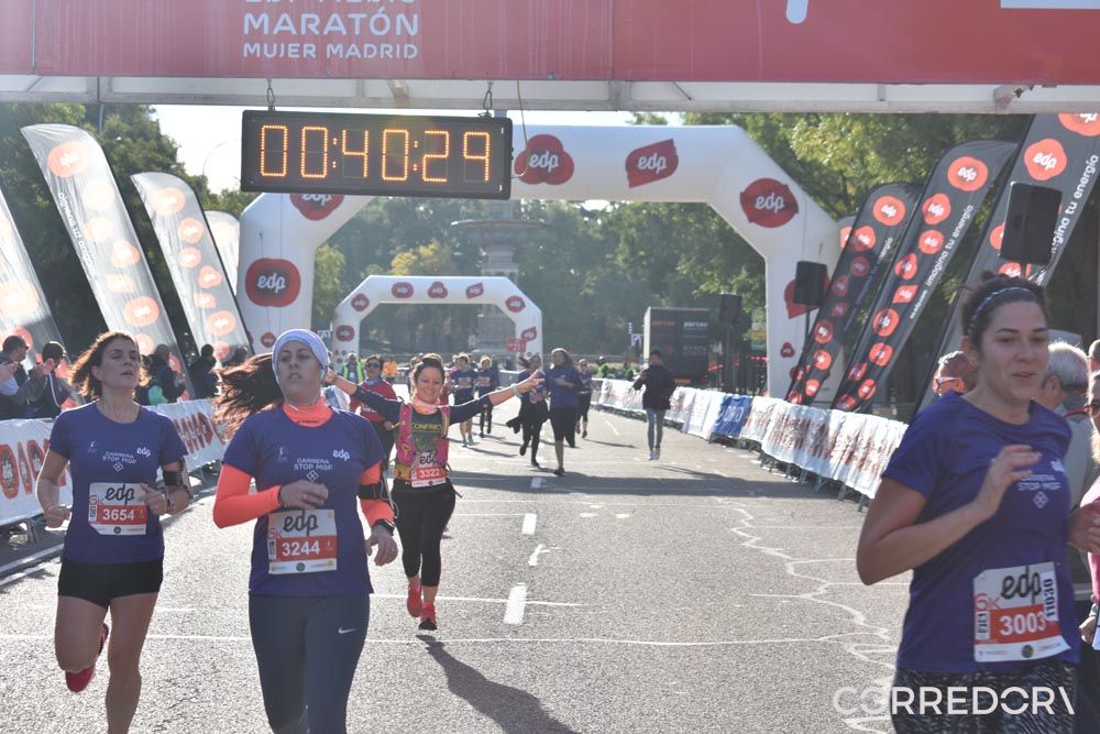 Media Maratón de la Mujer Meta 6K 6