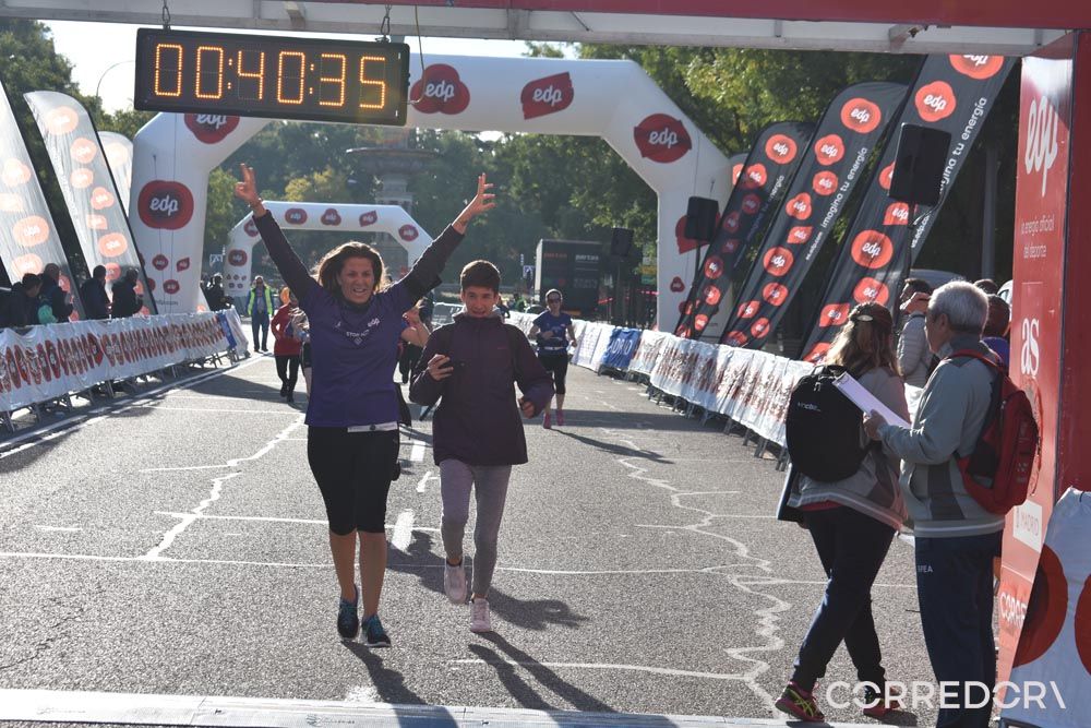Media Maratón de la Mujer Meta 6K 6