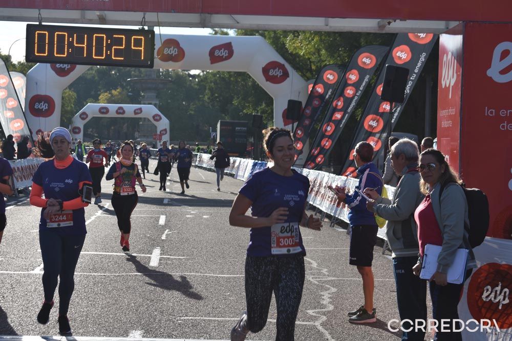Media Maratón de la Mujer Meta 6K 6