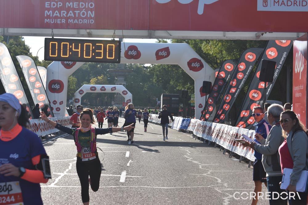 Media Maratón de la Mujer Meta 6K 6