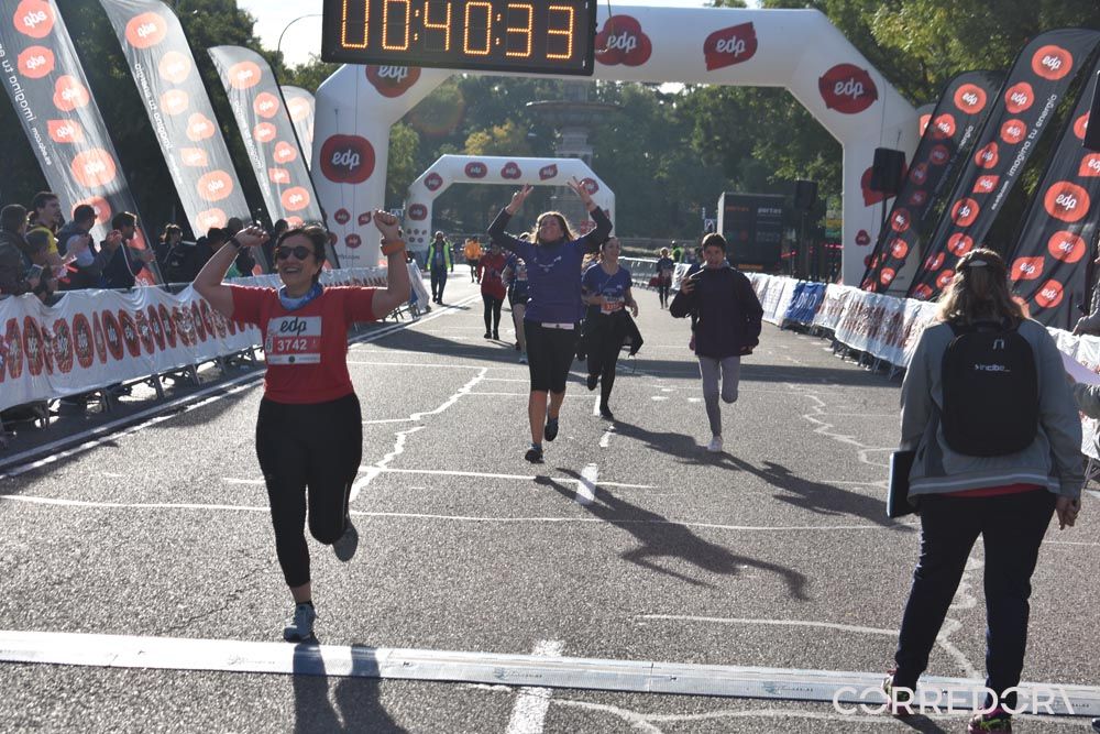 Media Maratón de la Mujer Meta 6K 6